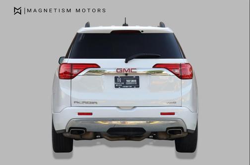 White Frost Tricoat 2017 GMC Acadia Denali