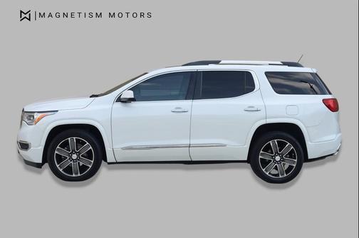 White Frost Tricoat 2017 GMC Acadia Denali