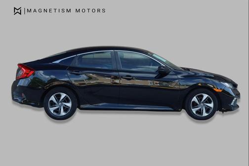 Crystal Black Pearl 2019 Honda Civic LX