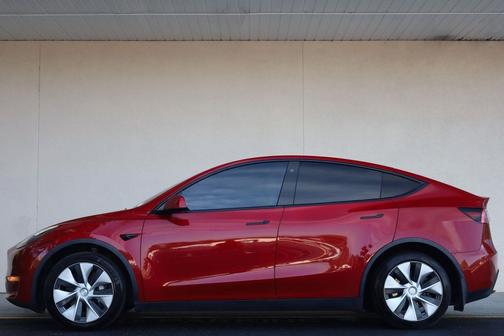 Red Multi-Coat 2020 Tesla Model Y Long Range Dual Motor All-Wheel Drive