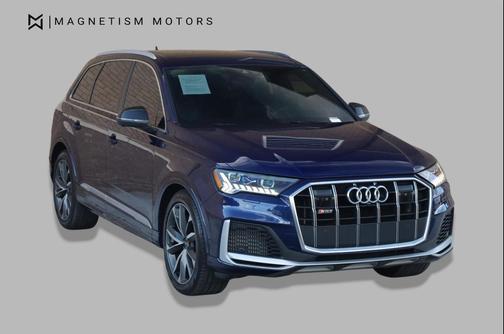 Navarra Blue Metallic 2021 Audi SQ7 4.0T Prestige