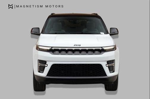 Bright White Clearcoat 2026 Jeep Grand Wagoneer Summit Obsidian 4x4