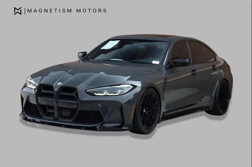 Individual Dravit Grey Metallic 2022 BMW M3 Competition