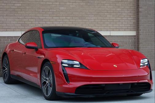 Carmine Red 2020 Porsche Taycan 4S
