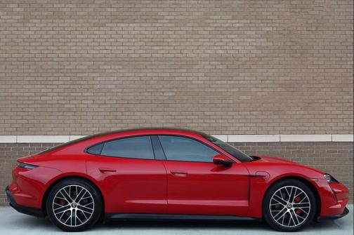 Carmine Red 2020 Porsche Taycan 4S