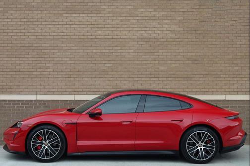 Carmine Red 2020 Porsche Taycan 4S
