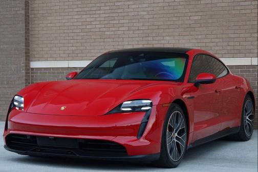Carmine Red 2020 Porsche Taycan 4S
