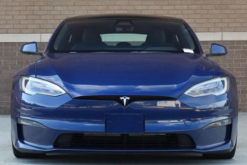 Deep Blue Metallic 2021 Tesla Model S Long Range