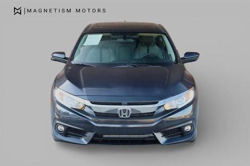 Cosmic Blue Metallic 2017 Honda Civic EX-T