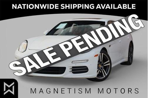 White 2015 Porsche Panamera 4
