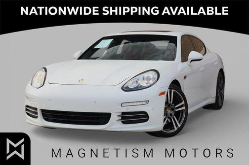 White 2015 Porsche Panamera 4