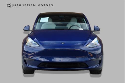 Deep Blue Metallic 2024 Tesla Model Y Long Range Dual Motor All-Wheel Drive