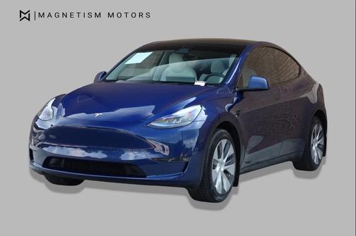 Deep Blue Metallic 2024 Tesla Model Y Long Range Dual Motor All-Wheel Drive