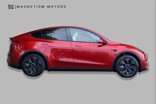 Ultra Red 2024 Tesla Model Y Long Range Single Motor Rear-Wheel Drive