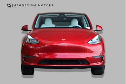 Ultra Red 2024 Tesla Model Y Long Range Single Motor Rear-Wheel Drive