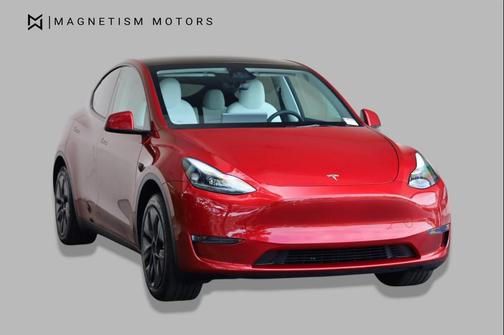 Ultra Red 2024 Tesla Model Y Long Range Single Motor Rear-Wheel Drive