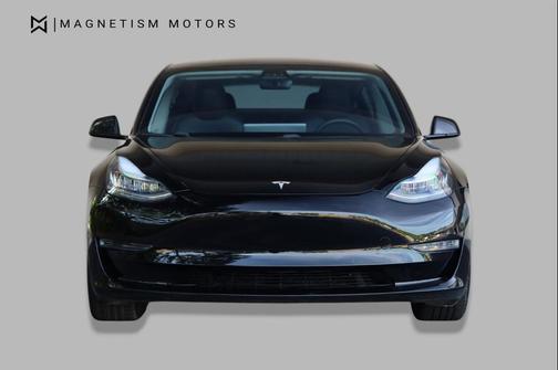 Solid Black 2021 Tesla Model 3 Standard Range Plus