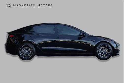 Solid Black 2021 Tesla Model 3 Standard Range Plus