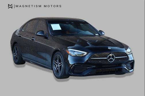 Black 2022 Mercedes-Benz C-Class Sedan