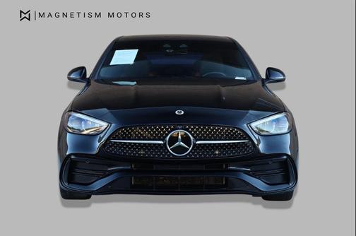 Black 2022 Mercedes-Benz C-Class Sedan