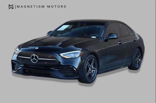 Black 2022 Mercedes-Benz C-Class Sedan