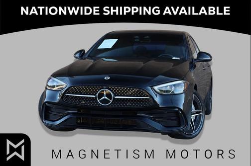 Black 2022 Mercedes-Benz C-Class Sedan