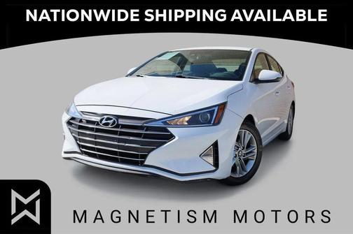 Quartz White Pearl 2019 Hyundai ELANTRA SEL