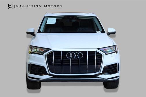 Carrara White 2021 Audi Q7 55 Premium Plus