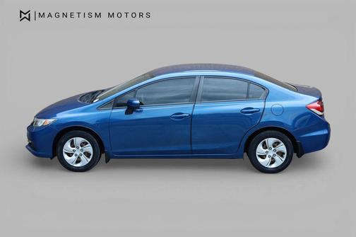 Dyno Blue Pearl 2015 Honda Civic LX