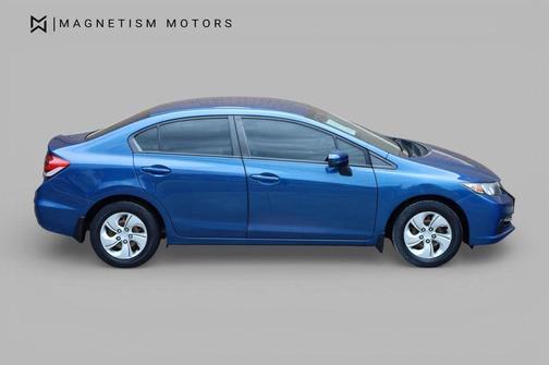 Dyno Blue Pearl 2015 Honda Civic LX