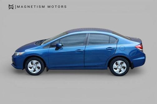 Dyno Blue Pearl 2015 Honda Civic LX