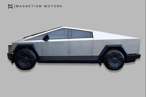 Stainless Steel 2024 Tesla Cybertruck Cyberbeast