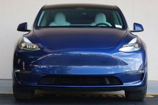 Deep Blue Metallic 2024 Tesla Model Y Long Range Dual Motor All-Wheel Drive