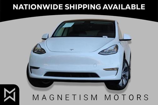 Pearl White Multi-Coat 2020 Tesla Model Y Long Range Dual Motor All-Wheel Drive