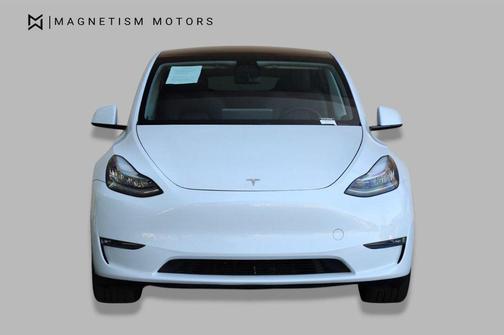 Pearl White Multi-Coat 2020 Tesla Model Y Long Range Dual Motor All-Wheel Drive