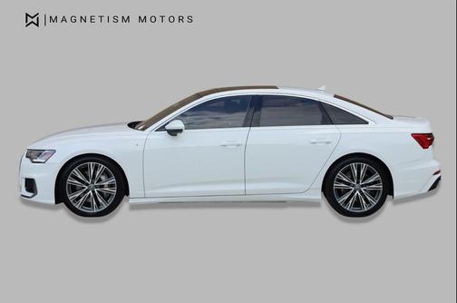 Ibis White 2019 Audi A6 55 Premium