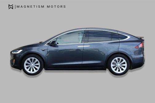 Midnight Silver Metallic 2019 Tesla Model X Long Range