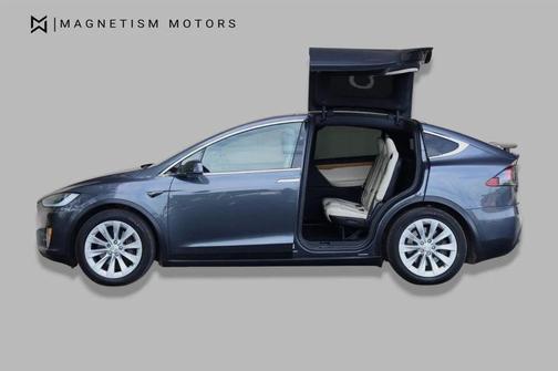 Midnight Silver Metallic 2019 Tesla Model X Long Range