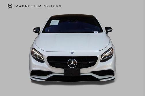 designo Diamond White Metallic 2017 Mercedes-Benz AMG S 63 4MATIC