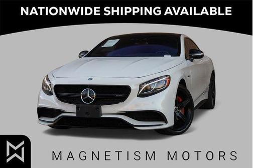 designo Diamond White Metallic 2017 Mercedes-Benz AMG S 63 4MATIC