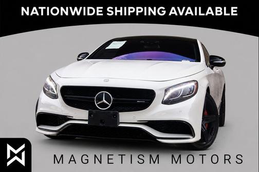 designo Diamond White Metallic 2017 Mercedes-Benz AMG S 63 4MATIC