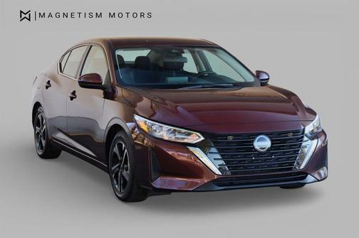 Burgundy 2024 Nissan Sentra SV