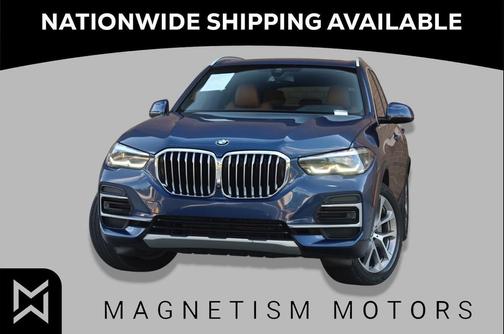 Phytonic Blue Metallic 2022 BMW X5 xDrive40i