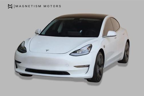 Pearl White Multi-Coat 2019 Tesla Model 3 Long Range