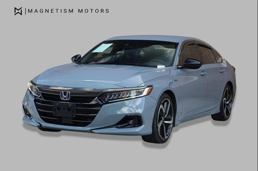 Sonic Gray Pearl 2022 Honda Accord Hybrid Sport