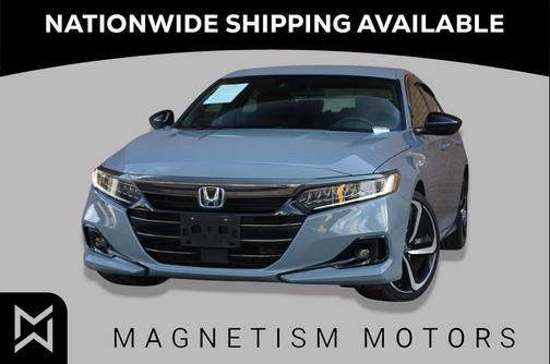 Sonic Gray Pearl 2022 Honda Accord Hybrid Sport