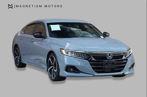Sonic Gray Pearl 2022 Honda Accord Hybrid Sport