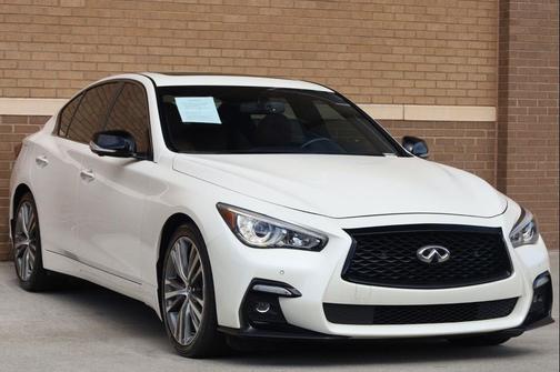 Majestic White 2023 INFINITI Q50 3.0t SENSORY