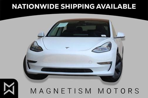 Pearl White Multi-Coat 2018 Tesla Model 3 Mid Range