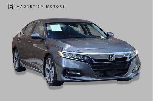 Modern Steel Metallic 2018 Honda Accord Touring 2.0T